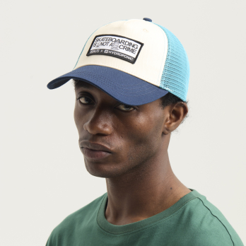 Cap PEANUTS CRIME White Blue