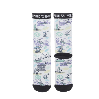 Socks PEANUTS Beach White 2