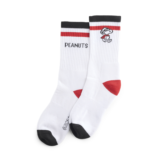 Socks PEANUTS MASK White