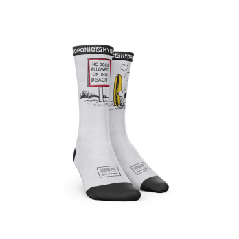 Socks PEANUTS No Dogs White 2