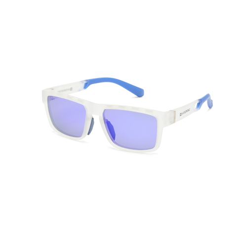 Sunglasses EW METRO Clear White / Blue Mirror