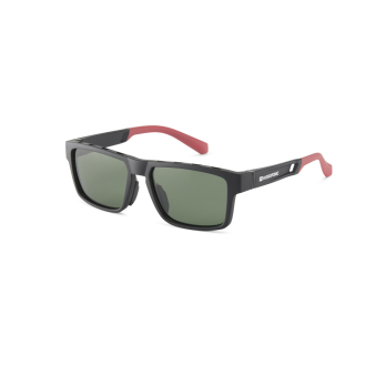 Sunglasses EW METRO Rubber Black / Red + Green 2
