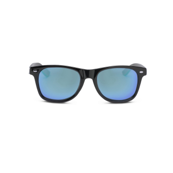 Sunglasses EW COOPER Black + Blue Mirror 2