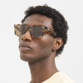 Gafas de Sol EW WILTON Yellow Glaze + Brown 2