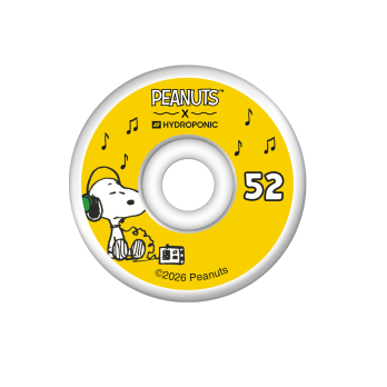 Skate Wheels PEANUTS Yellow 52 mm 2