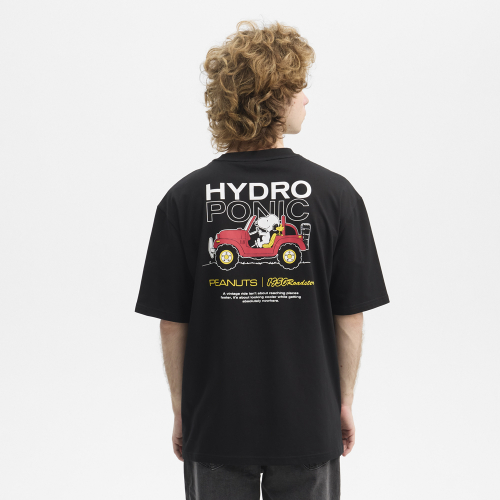 T-Shirt PEANUTS ROADSTER Black