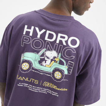 T-Shirt PEANUTS ROADSTER Dark Purple 2