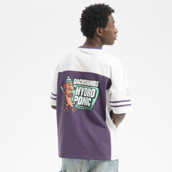 T-Shirt HOCKEY White / Dark Purple 2