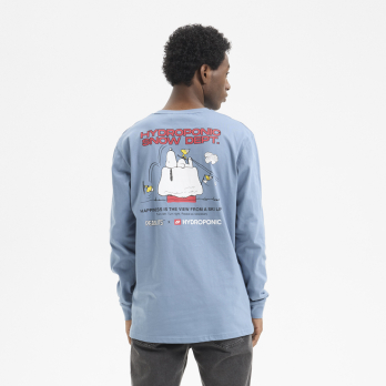 Camiseta de Manga Larga PEANUTS SKI LIFT Slate Blue 2