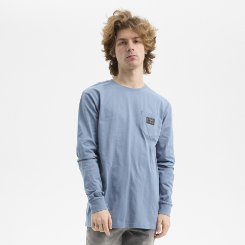 Long Sleeve T-Shirt SOLID Slate Blue