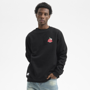 Sudadera sin Capucha PEANUTS PUFFER Black 2