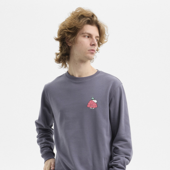Sudadera sin Capucha PEANUTS PUFFER Indigo 2