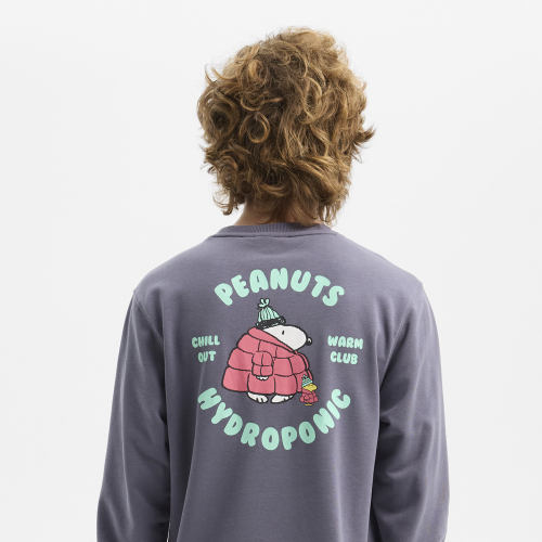 Crewneck PEANUTS PUFFER Indigo