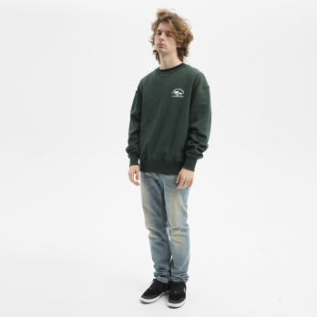 Sudadera sin Capucha PEANUTS RECORDS Deep Teal 2