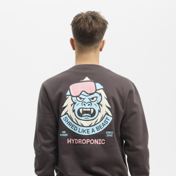 Sudadera sin Capucha BEAST Charcoal