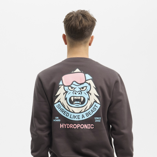 Sudadera sin Capucha BEAST Charcoal