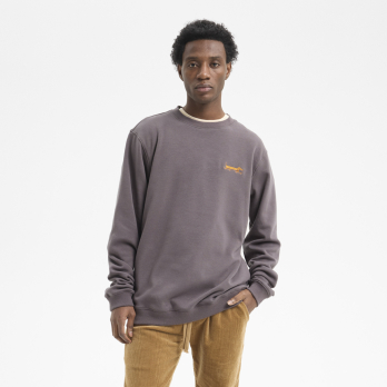 Sudadera sin Capucha LONG DOG Bison Grey 2