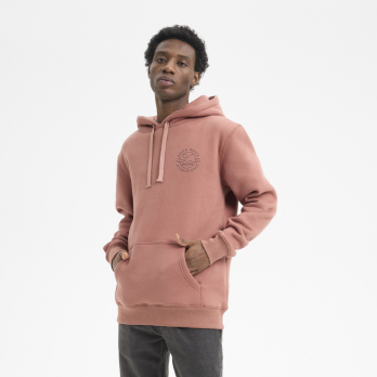 Hoodie GREEN WAVES Terracota 2