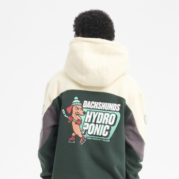 Hoodie HOCKEY Off White / Deep Teal
