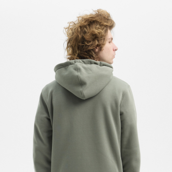 Hoodie GRAPE Green Grey 2
