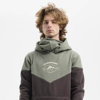 DH Hoodie ALTITUDE Green / Charcoal 2