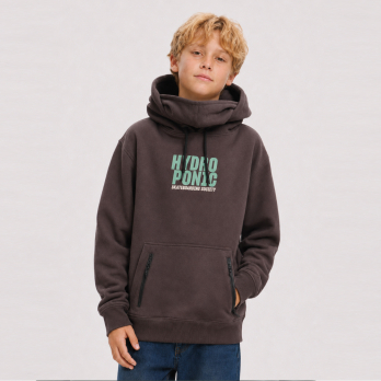 Sudadera con Capucha Infantil DH CLUB Charcoal 2