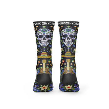 Calcetines FLAGSHIP Mexican Skull Navy 2