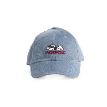 Cap PEANUTS OBSESSED Blue Grey Cord 2