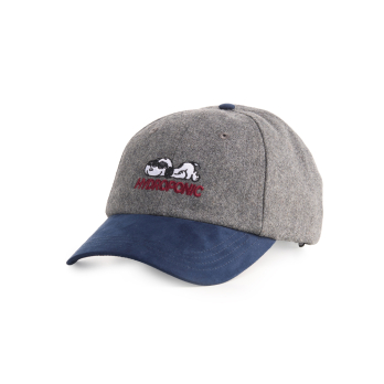 Cap PEANUTS OBSESSED Heather Grey / Navy