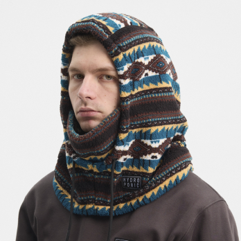 Capucha de Nieve DENVER Brown Teal Navajo