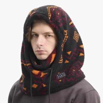 Snow Hood DENVER Black Purple Yellow Aztec 2